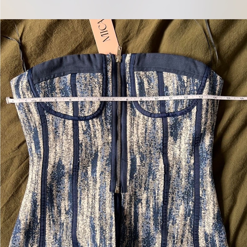 Beautiful Blue Corset Top from Micas - Picture 4 of 7